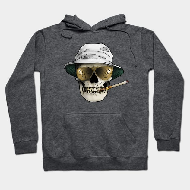 Fear And Loathing Hoodie by Harley Warren